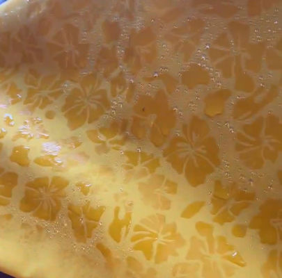 100% Polyester Suede Peach Skin Fabric For Water Exposed Floral Beach Pants