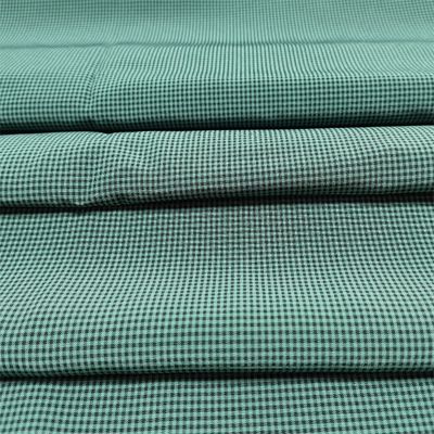 100D 140gsm Cationic Small Grid Four Sided Elastic Beach Pants Windbreaker Fabric