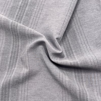 93% polyester 7% spandex 148gsm black silk cationic four-way stretch beach pants windbreaker pants fabric